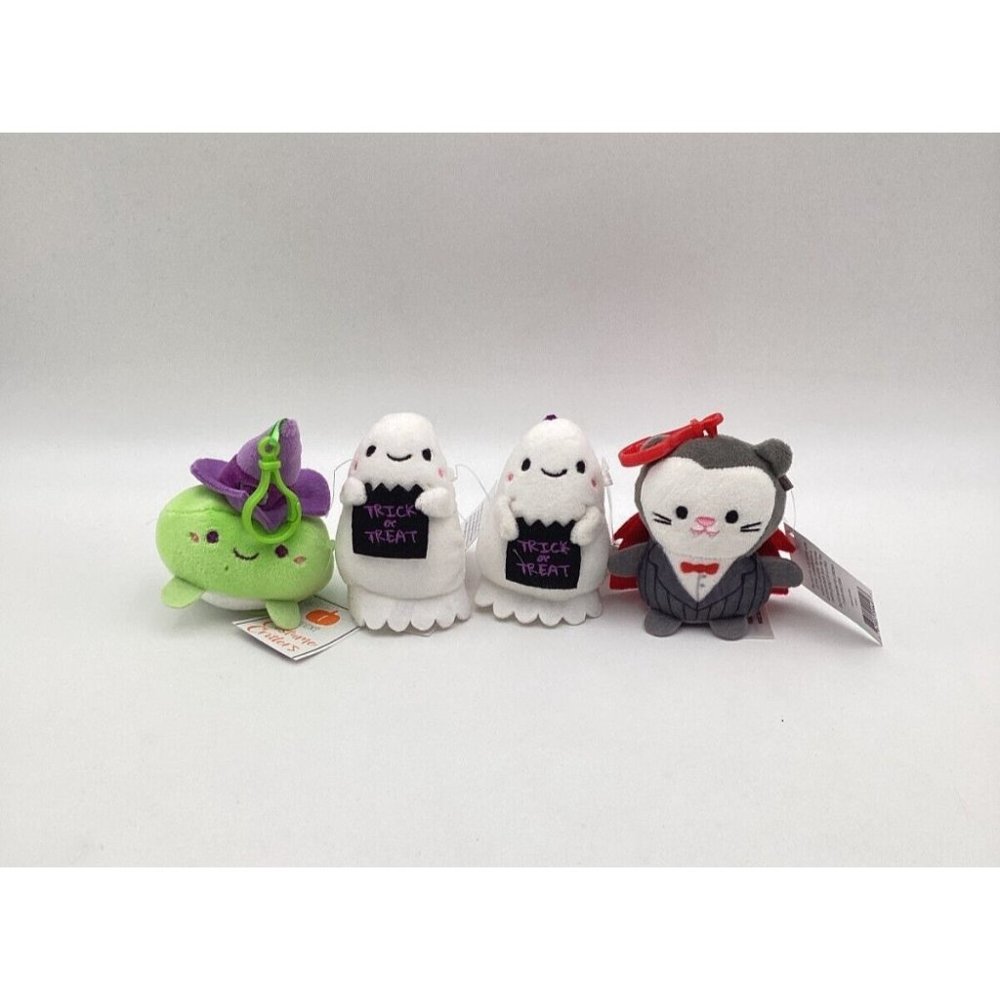 Target Bullseye Playground 2022 Costume Critters Backpack Clips Set Of 4. NEW
